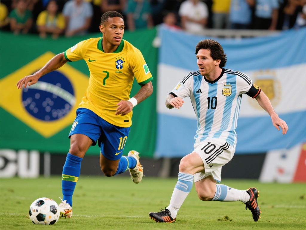 巴西对阵阿根廷：南美豪强世界杯预选赛巅峰对决备受瞩目